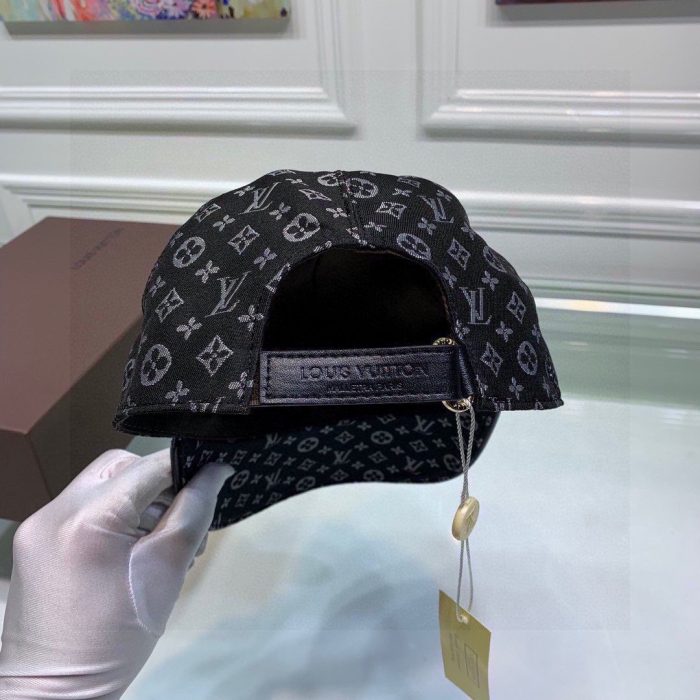 Louis Vuitton Be My 帽子 黑色 LV 帽子