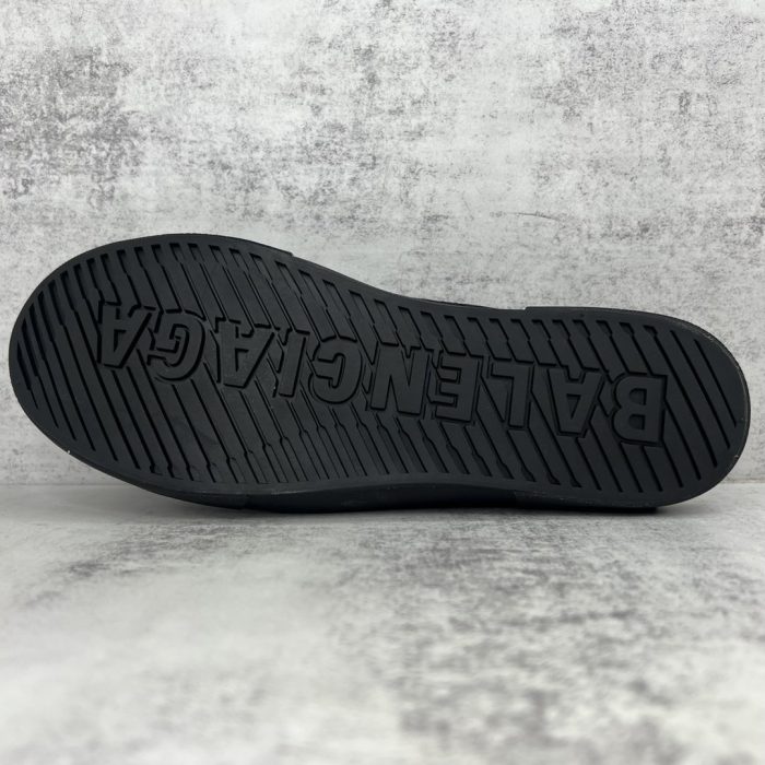 复刻巴黎世家（Balenciaga） Paris 男士穆勒黑色运动鞋