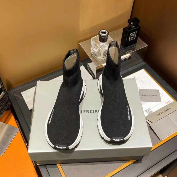 Balenciaga 男士速度训练鞋黑色 645056W2DBP1013