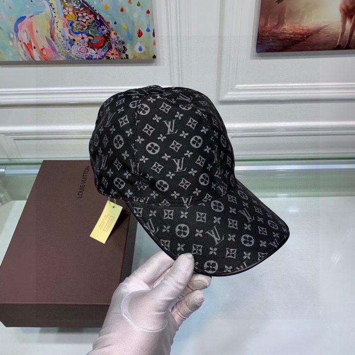 Louis Vuitton Be My 帽子 黑色 LV 帽子