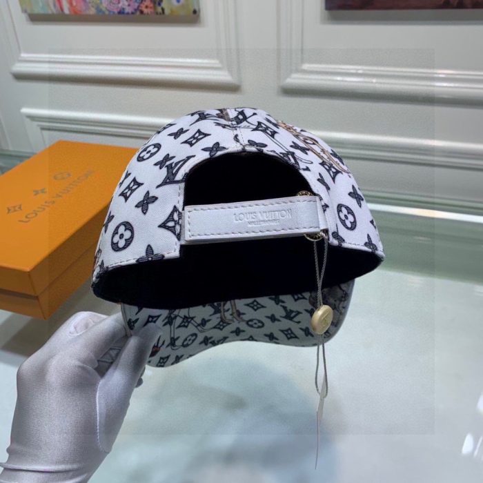 Louis Vuitton Be My Cap 白色 LV 帽子