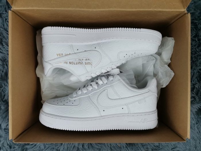 Nike Air Force 1 Low x Louis Vuitton Virgil Abloh 男士“白色”CT1741-101