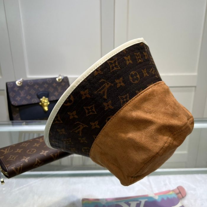 Louis Vuitton Illusion Denim Monogram 渔夫帽棕色 LV 帽子