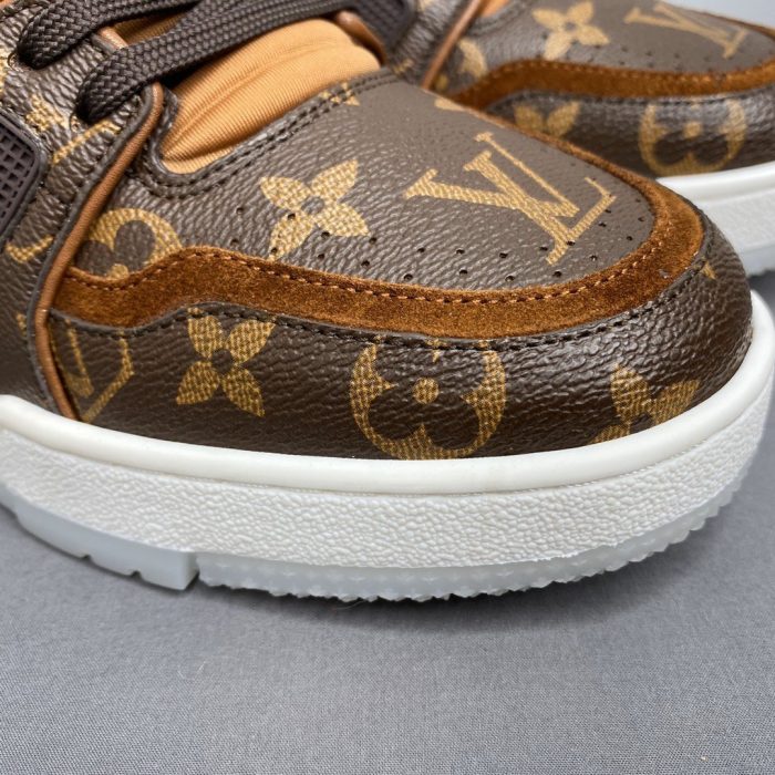 路易威登 男士运动鞋 Monogram Canvas 棕色 Virgil Abloh LV
