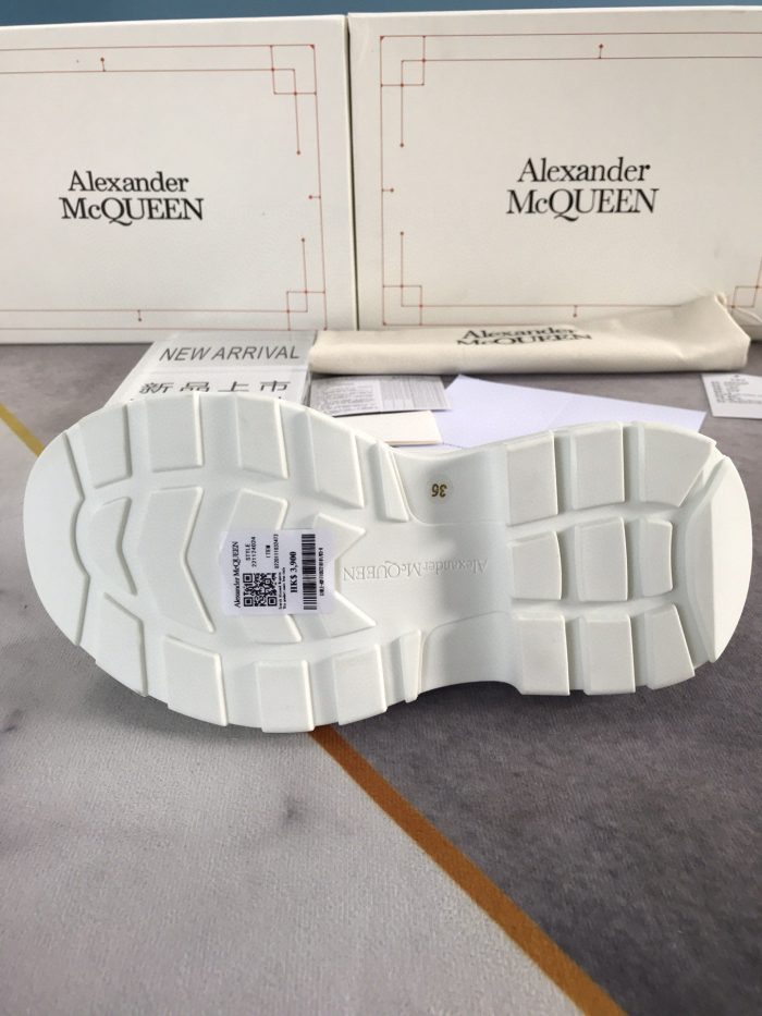 复刻Alexander McQueen 女式光滑系带棉质白色 604257W4MV29000