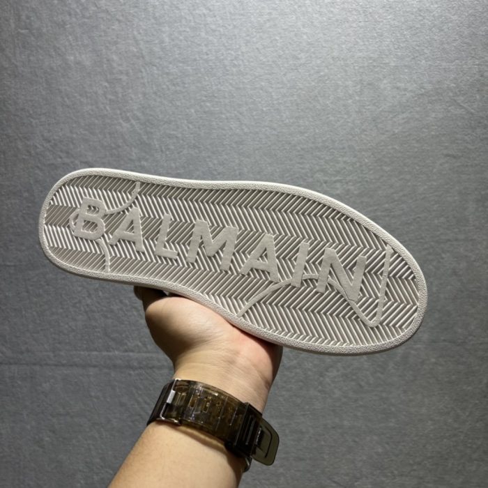 Balenciaga Balmain 男士白色运动鞋