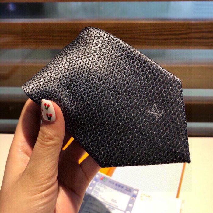 Louis Vuitton 国王领结领带 灰色 Lv 男士领带