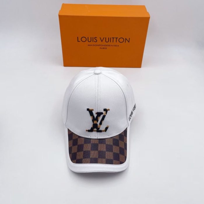 路易威登 比赛帽 白色 LV 帽