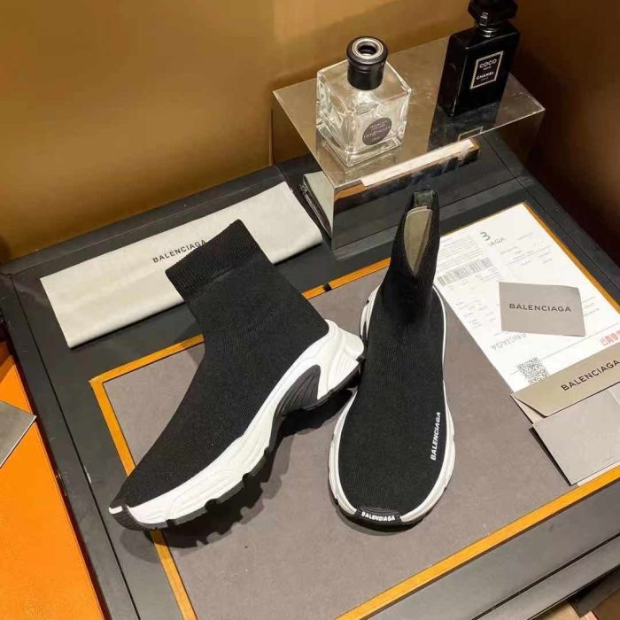 Balenciaga 男士速度训练鞋黑色 645056W2DBP1013