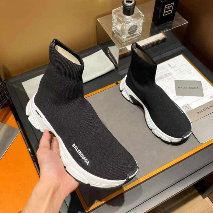Balenciaga 男士速度训练鞋黑色 645056W2DBP1013