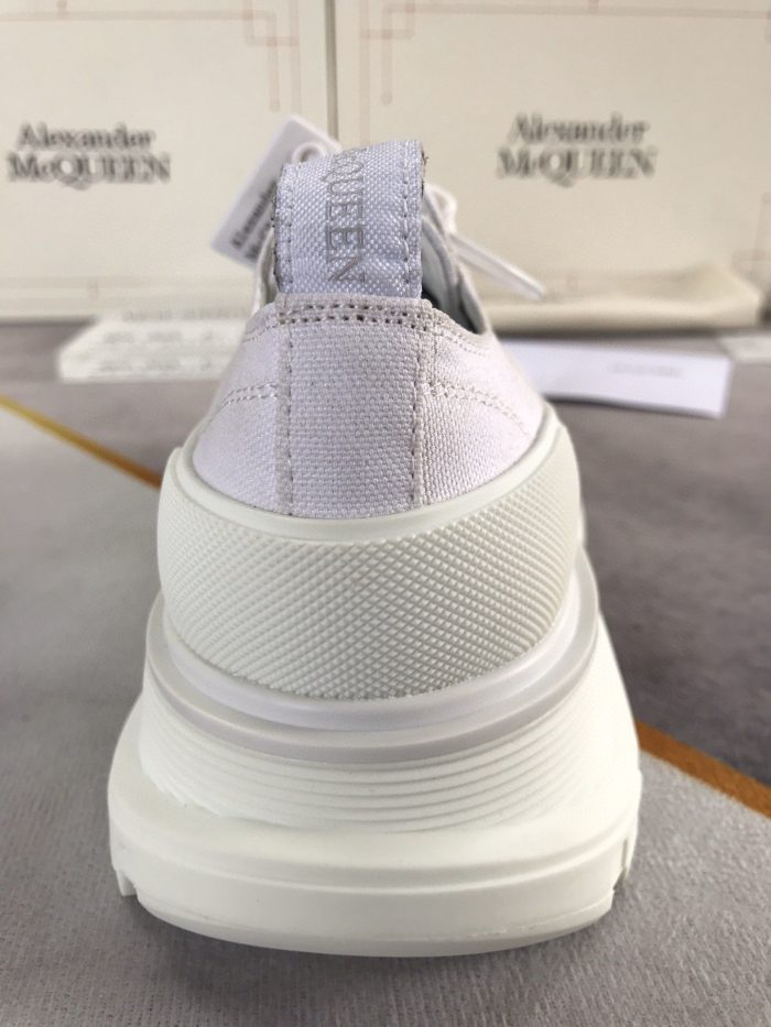 复刻Alexander McQueen 女式光滑系带棉质白色 604257W4MV29000