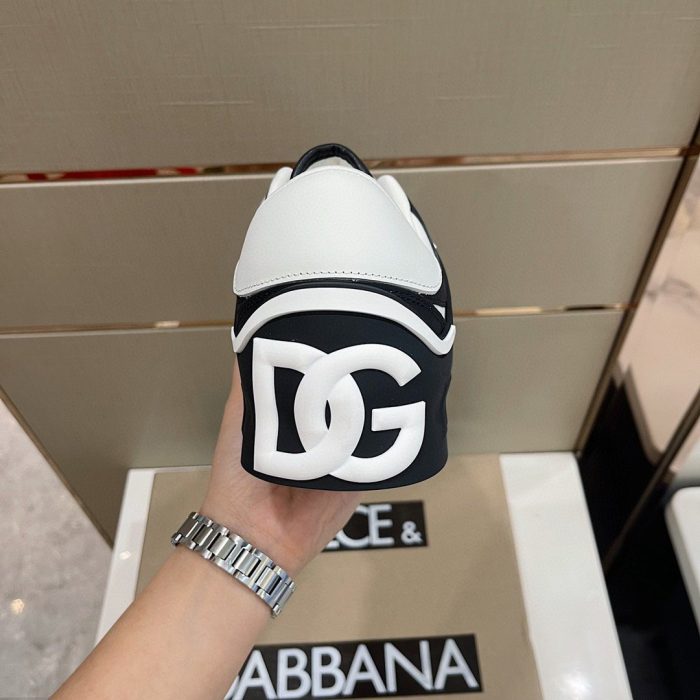 杜嘉班纳Gabbana 女式 DG 徽标多色运动鞋 DG 鞋履