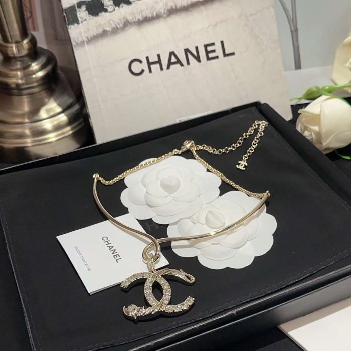 Chanel CC 女士项链金色