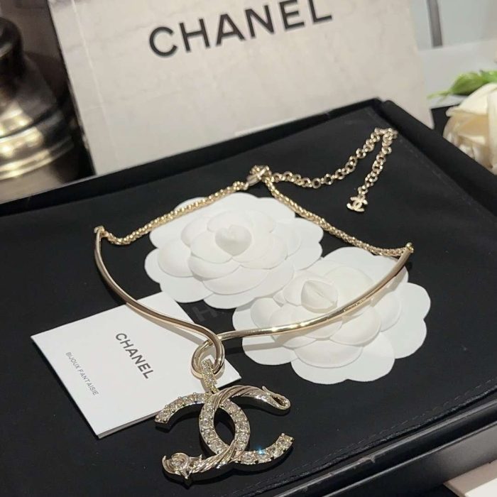 Chanel CC 女士项链金色