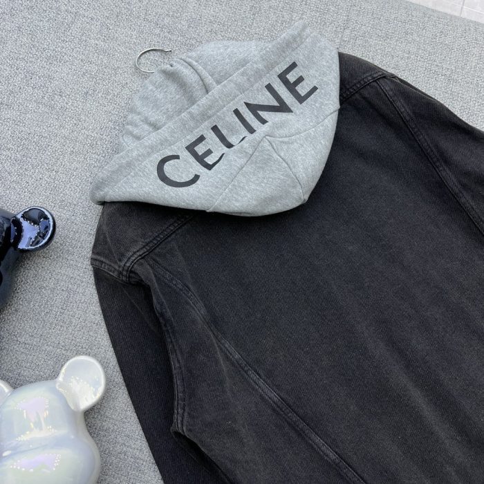 Celine 女士灰色牛仔夹克