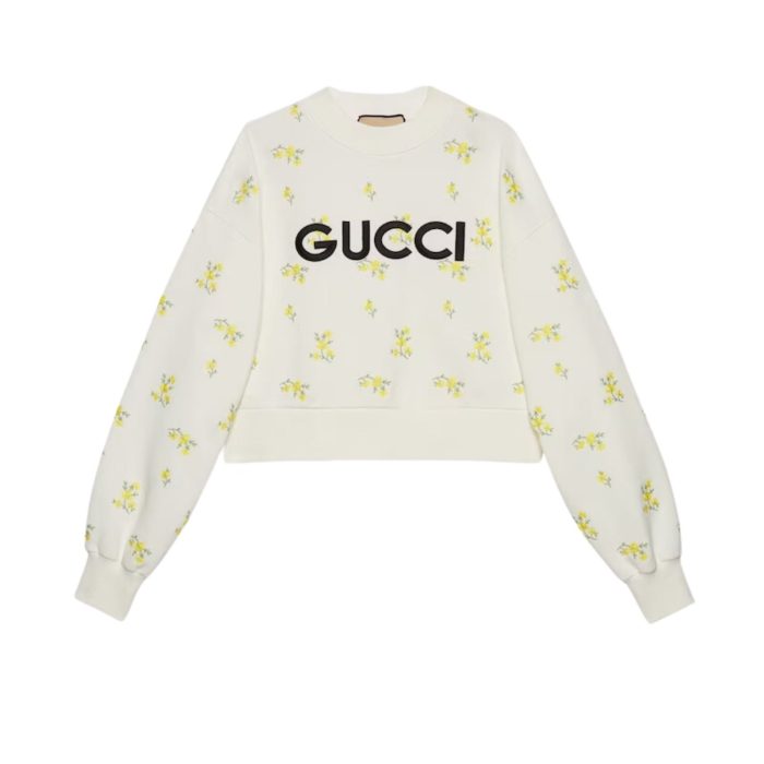 Gucci 女式幼棉质卫衣 - 765385 XJF0Z 9088