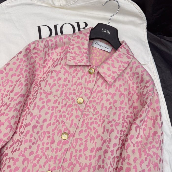 Dior 女士粉色印花