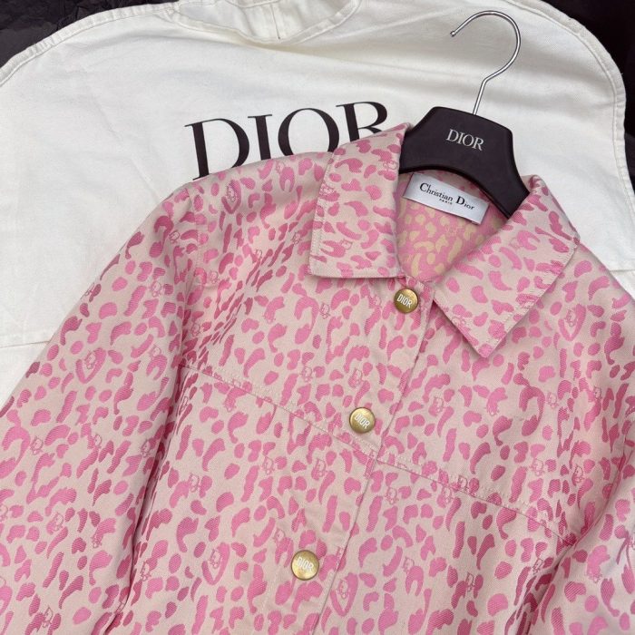 Dior 女士粉色印花