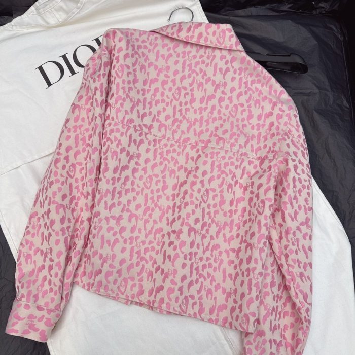 Dior 女士粉色印花