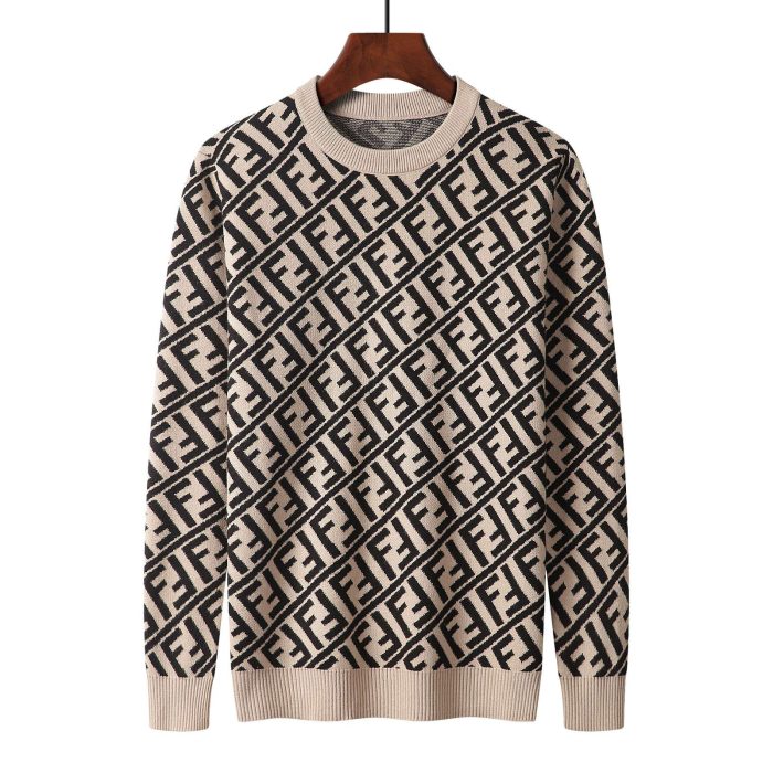Fendi FF 男士 Monogram 毛衣霜