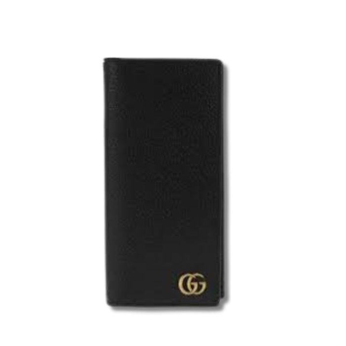 GG Marmont 男士黑色长钱包 7.1 英寸/18 厘米 428740 DJ20T 1000