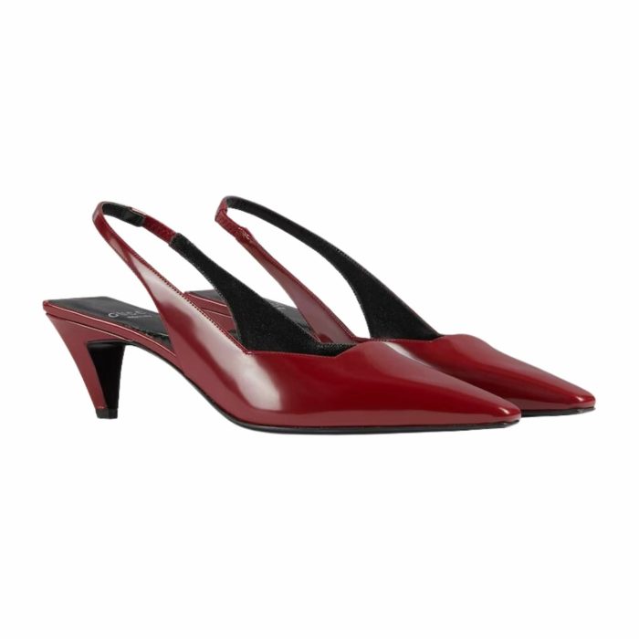 Gucci 女式露跟高跟鞋 - 764192 CLG30 6638