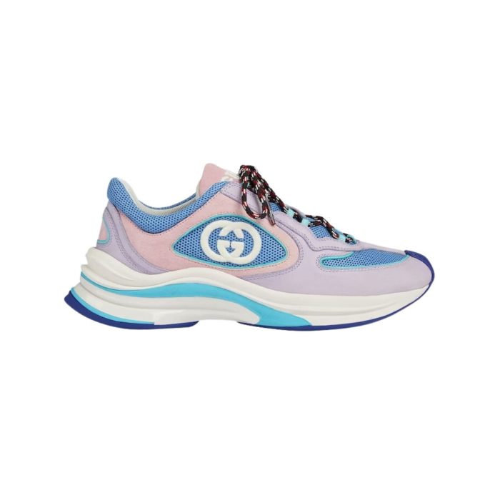 Gucci 女式 Gucci Run 运动鞋紫丁香色 - 746939 AAB62 5343