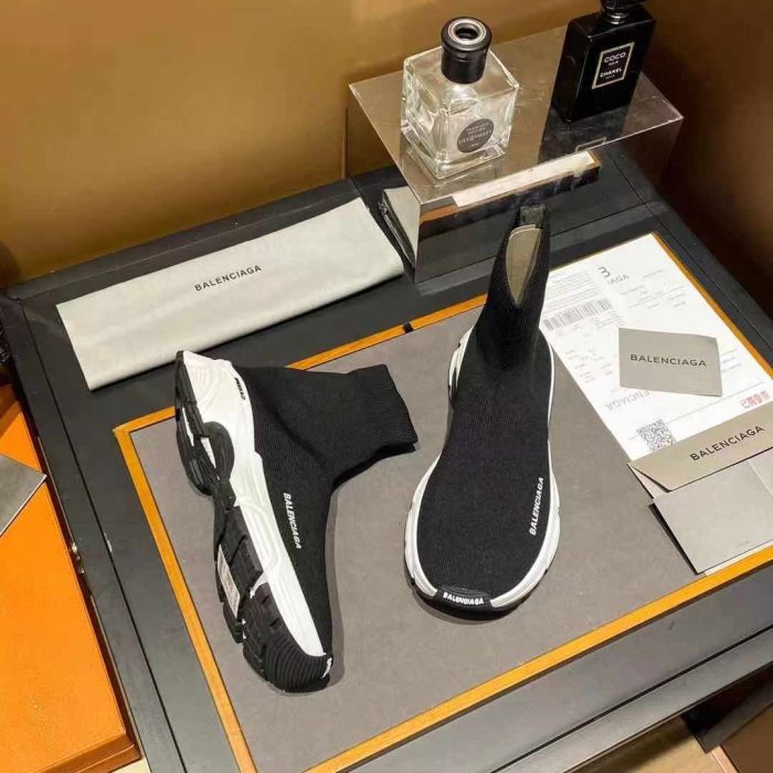 Balenciaga 男士速度训练鞋黑色 645056W2DBP1013