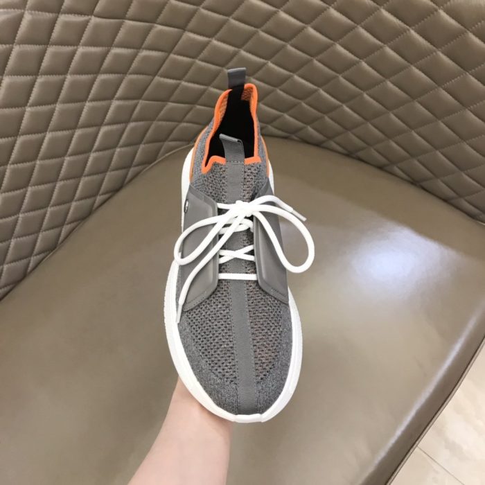 1:1爱马仕 (Hermes) 男士 Expert 运动鞋灰色