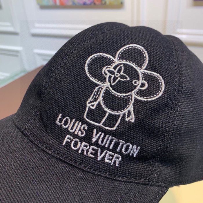 Louis Vuitton Be My 帽子 黑色 LV 帽子