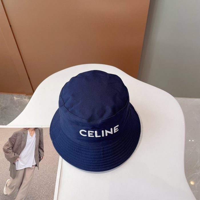 Celine 渔夫帽 深蓝色 Celine 帽子