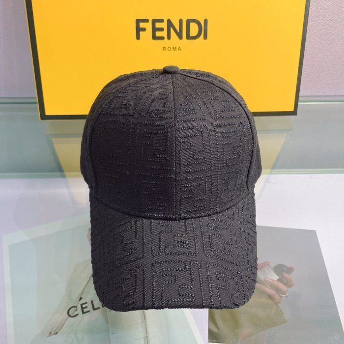 Fendi 棒球帽 黑色 Fendi 棒球帽