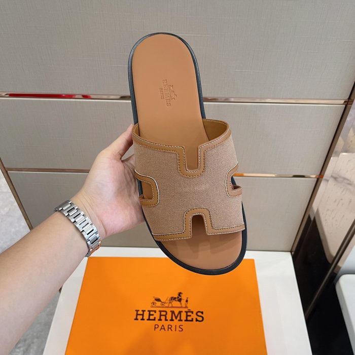 Hermes 伊兹密尔 男士自然凉鞋