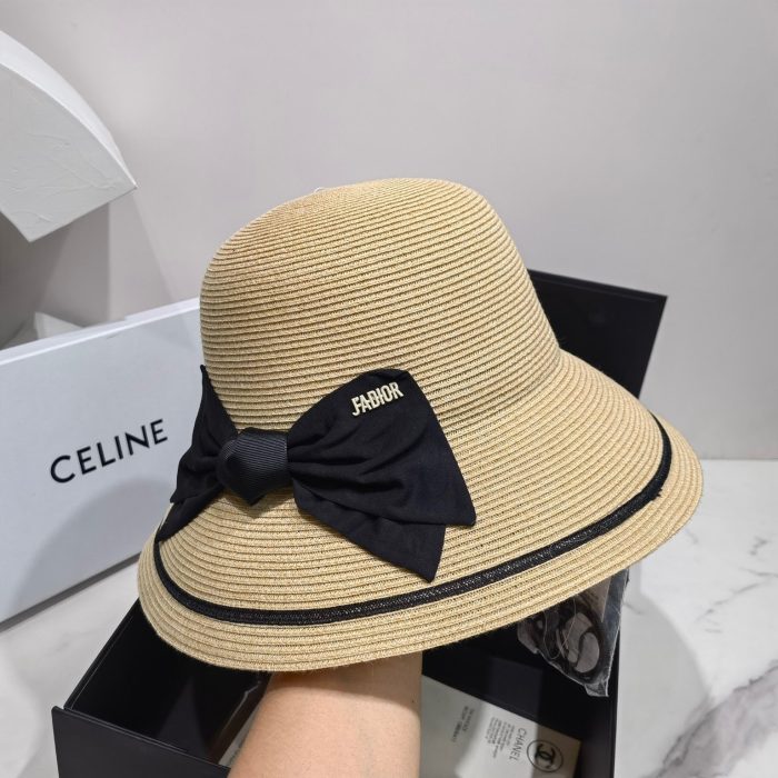 Celine 水桶夏季帽子 棕色 Celine 帽子