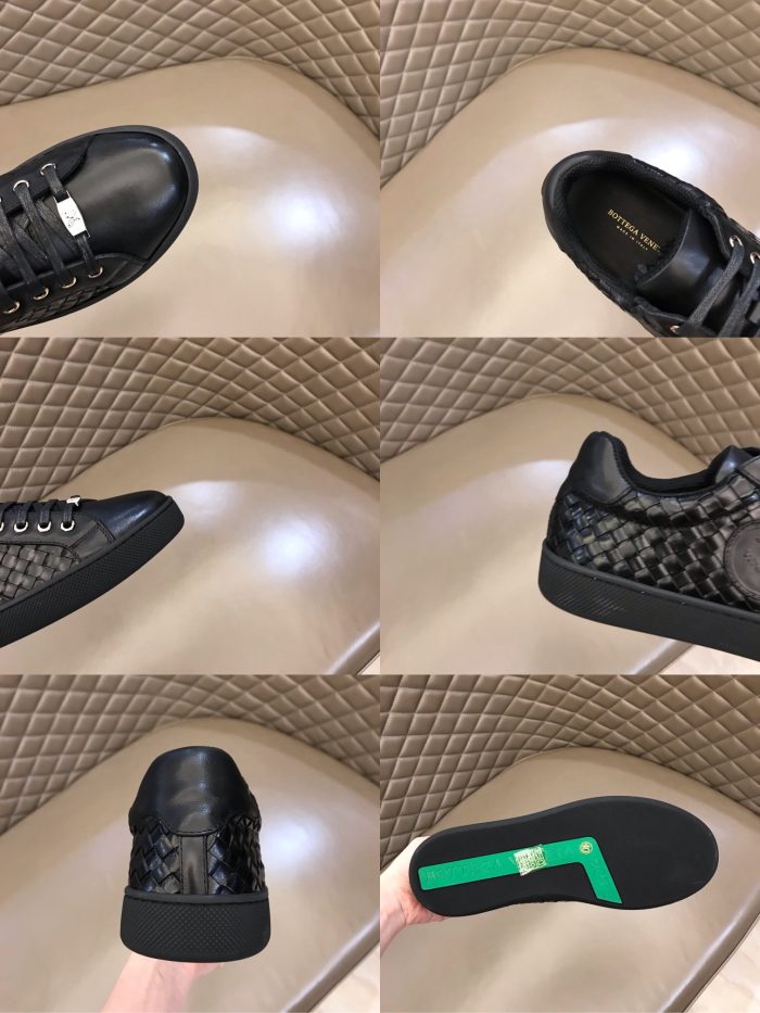 Bottega Veneta 男士运动鞋黑色 85024