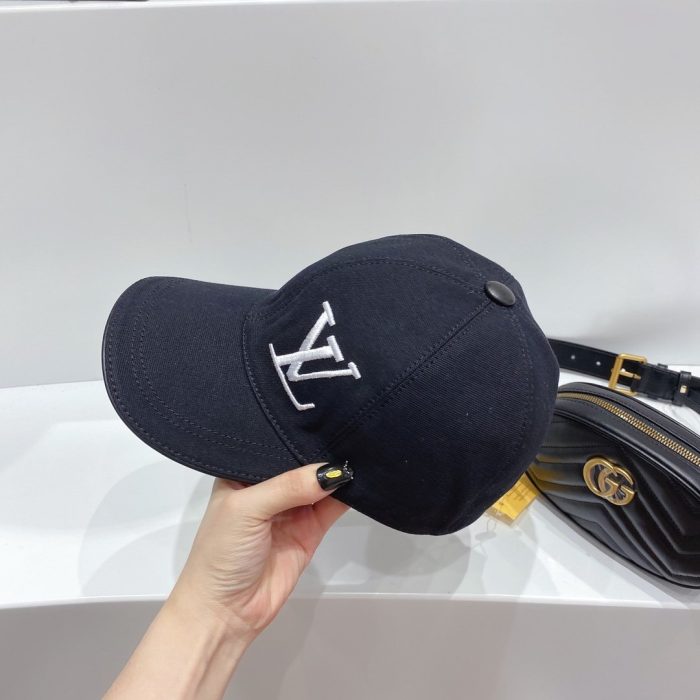 Louis Vuitton Be My 帽子 黑色 LV 帽子