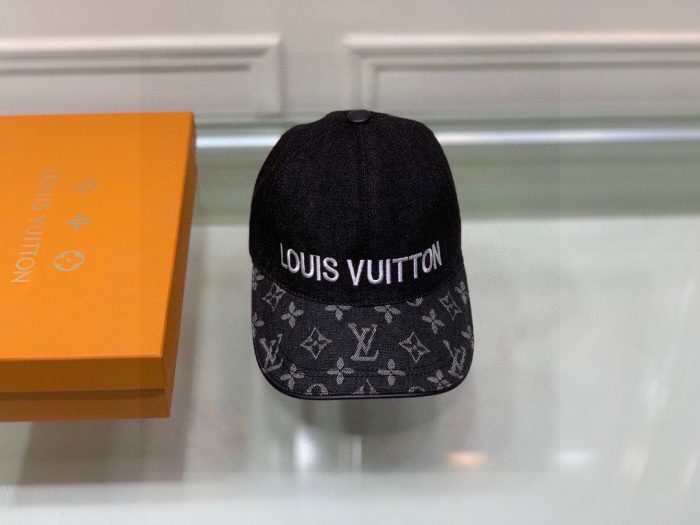 Louis Vuitton Be My 帽子 黑色 LV 帽子