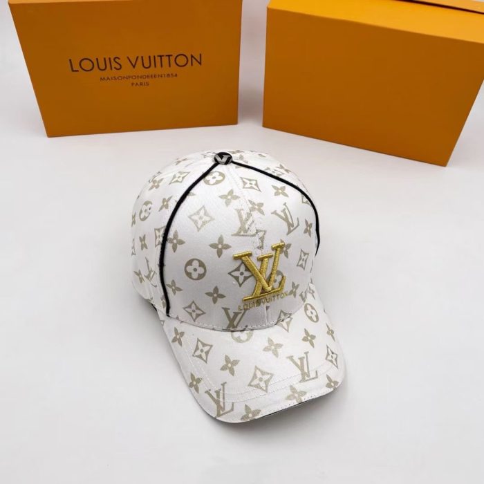 路易威登 比赛帽 白色 LV 帽