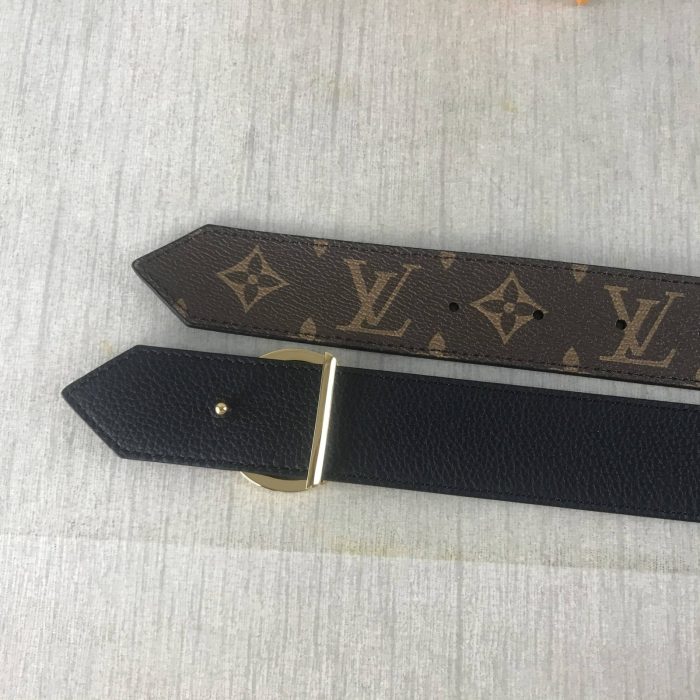 路易威登 LV Circle 双面腰带 Monogram 帆布，LV 女士腰带 M0564U