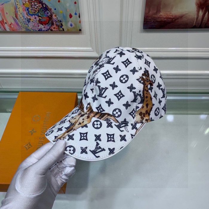 Louis Vuitton Be My Cap 白色 LV 帽子