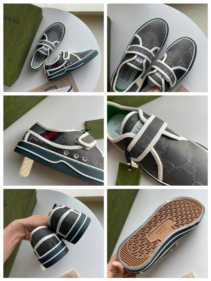 Gucci 女式网球 1977 运动鞋黑色 692918