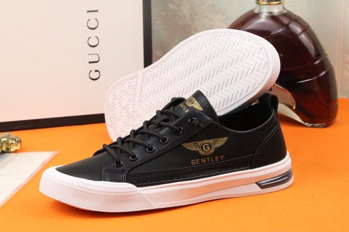 Gentley x Gucci 男士徽标 G 黑色男士运动鞋