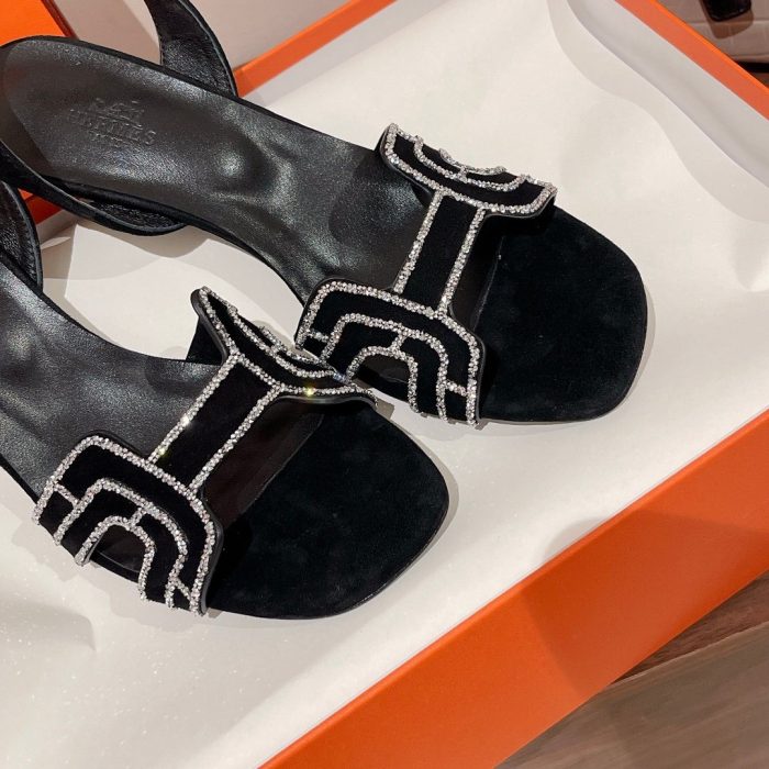 Hermes Premiere 女式凉鞋 2.7 英寸/7 厘米
