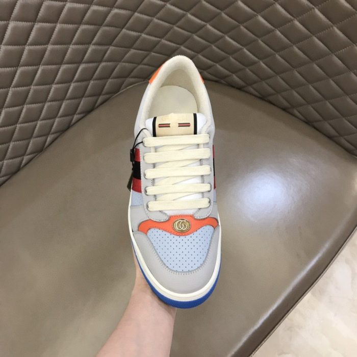 Gucci 灰色 Screener 男士 GG 运动鞋 708296 0YIA0