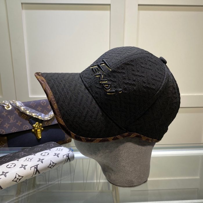 Fendi 棒球帽 黑色 Fendi 棒球帽