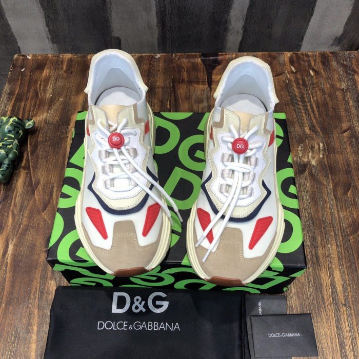 杜嘉班纳Gabbana Nappa Daymaster 男士多色运动鞋 DG 鞋履