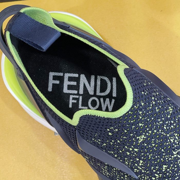 FD Fendi Flow 女式跑步运动鞋蓝色 7E1504AKX3F1IXP