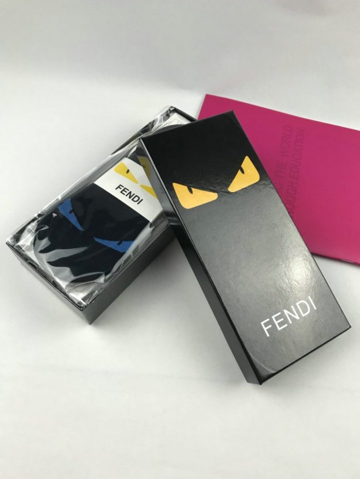 Fendi 内袜白色/黑色/灰色/深灰色 - 5 双