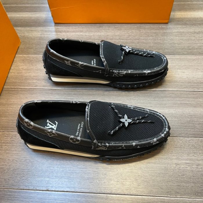 LV Racer 男士莫卡辛黑色 1A9ZH6