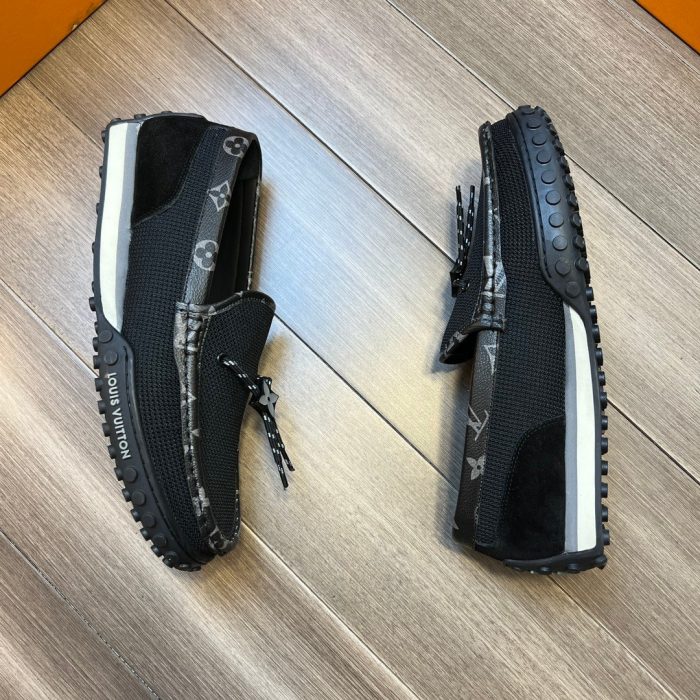 LV Racer 男士莫卡辛黑色 1A9ZH6